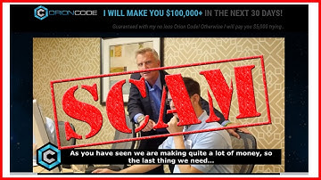 The Orion Code Scam is Quantum Code V2 - Major SCAM!