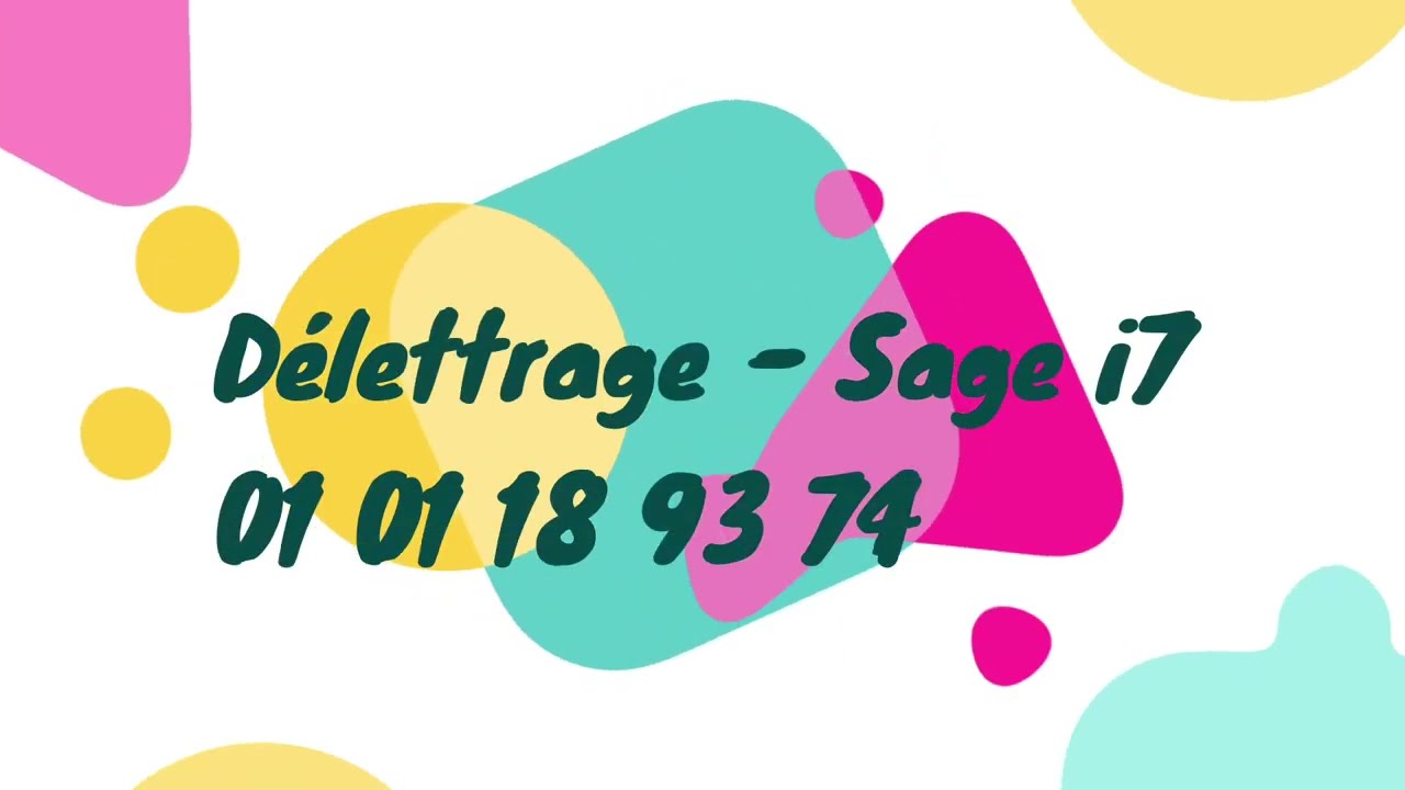 SAGE SAARI : Délettrage de comptes