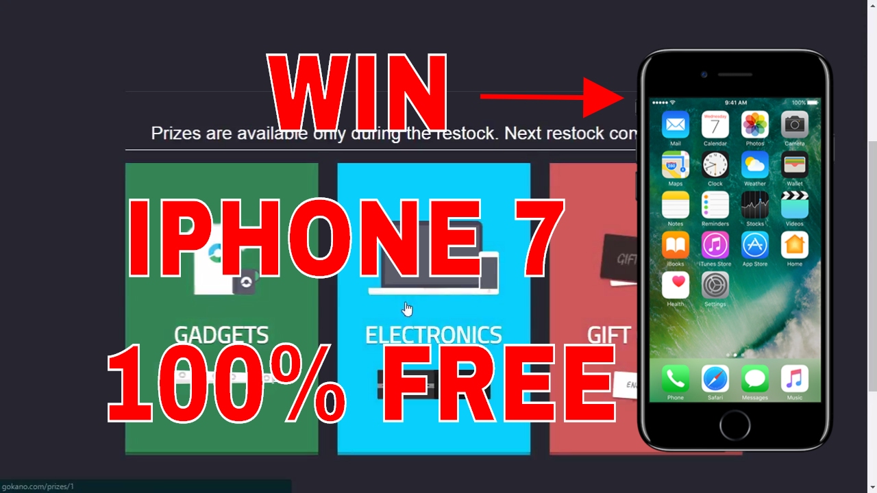 win iphone 7 free | 100%  | gokano | become rich crypto