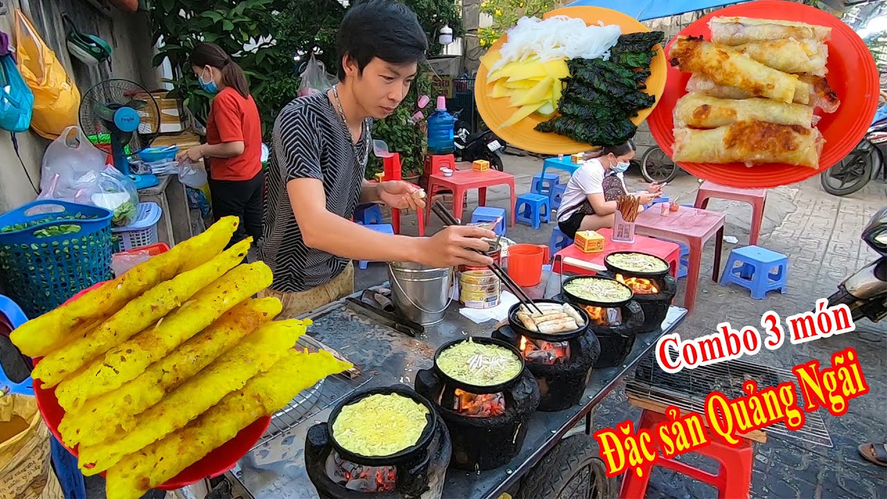bánh xèo miền trung ngon ở sài gòn New 2022 Combo 3 món Bánh xèo miền Trung Ram Bắp Quảng Ngãi Bò lá lốt siêu ngon những ngày hạn chế ra đường