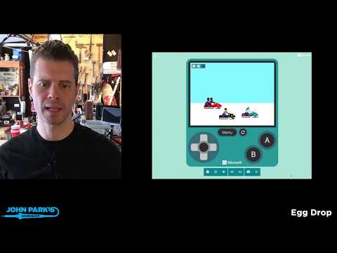 MakeCode Arcade Game of the Week: Winter Adventure @adafruit @johnedgarpark #adafruit @MSMakeCode