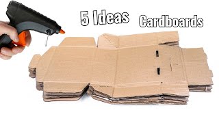 5 Clever DIY Ideas to Repurpose Cardboard, Why I Keep Them All