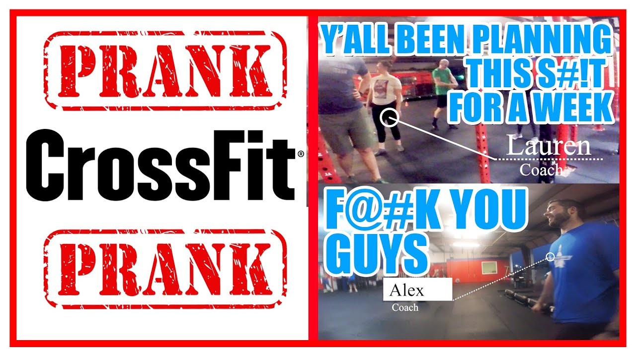 CrossFit Prank : Pranked Two CrossFit Coaches at Jet Engine CrossFit