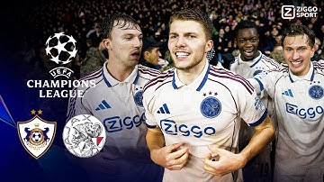 DAPPER AJAX DRAAIT HET HELEMAAL OM IN DE SLOTFASE!! 😍🔥 | Qarabağ vs Ajax | Champions League 2025/26