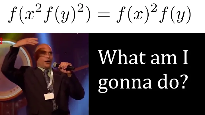 A functional equation from the IMO shortlist!