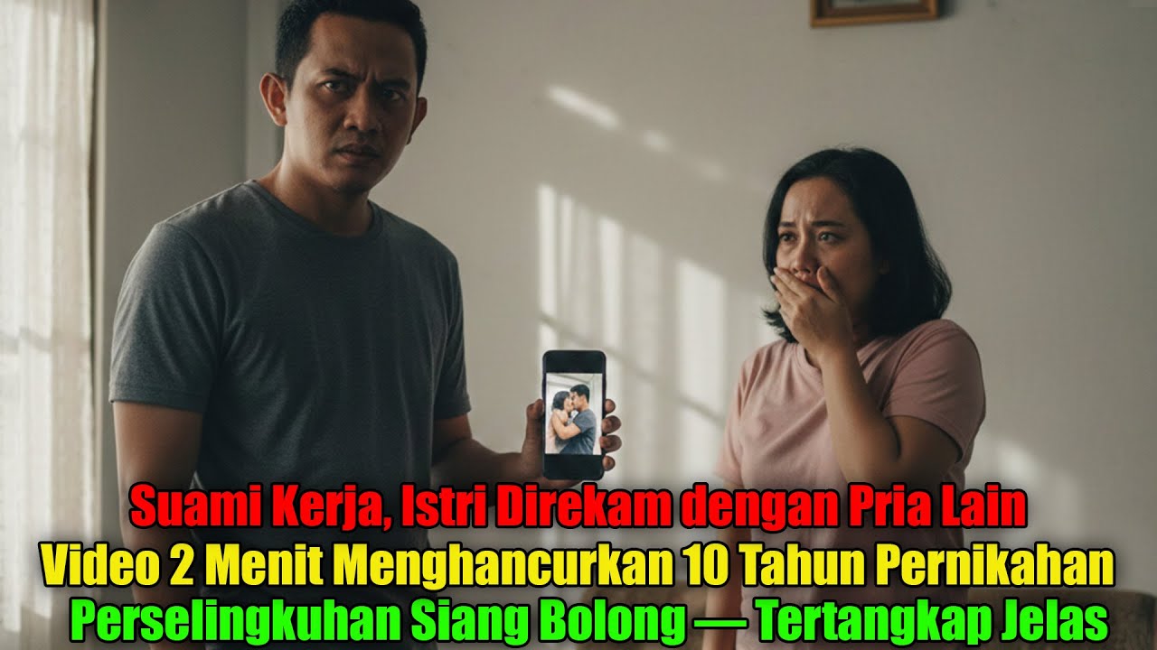 Suami Kerja, Istri Direkam dengan Pria Lain... Video 2 Menit Menghancurkan 10 Tahun Pernikahan...