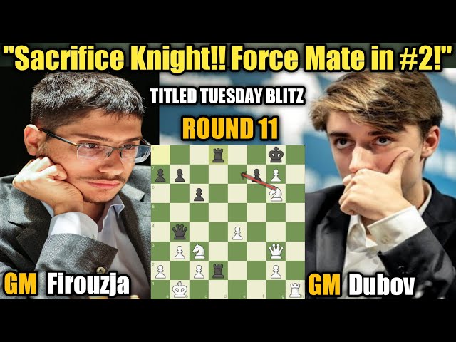 ALIREZA FIROUZJA VS DANIIL DUBOV  Meltwater champions chess tour