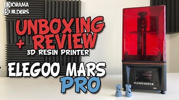 Unboxing + Review ELEGOO Mars PRO - 3D SLA Resin Printer