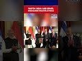 India and Israel Sign MoUs In The Presence Of PM Modi and Israeli PM Netanyahu #Shorts