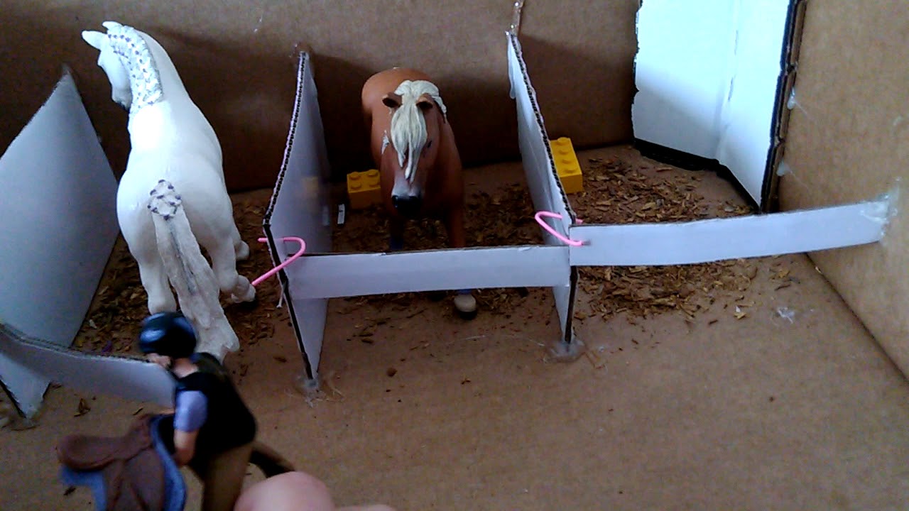 Schleich sťahovanie koní do stajne, tréning