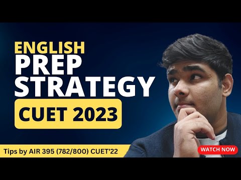 How to prepare for English CUET 2023 | CUET 2023 Preparation - YouTube