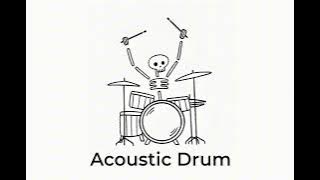 Acoustic Drum Dewi - Threesixty Skatepunk (Cover)