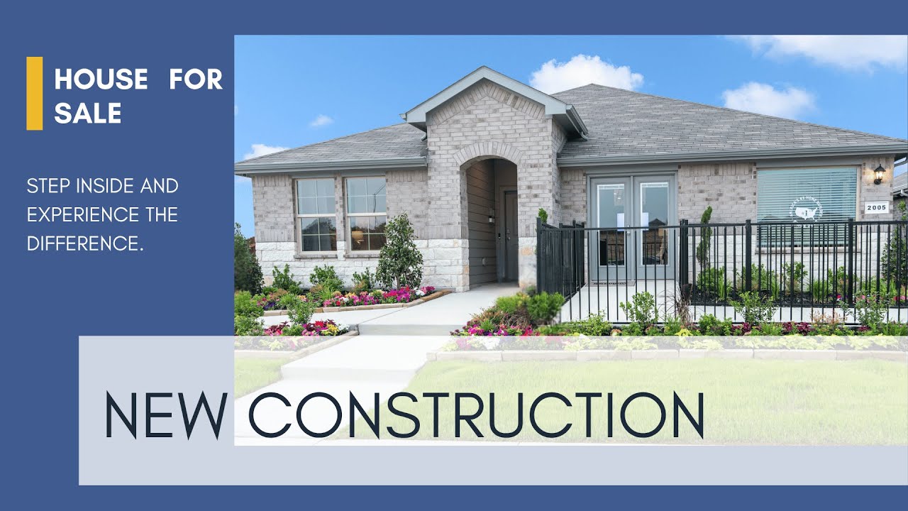 New Construction Home in Fort Worth Under $350K | Affordable Texas Real Estate 2025