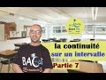أغنية 2eme année bac : la continuité #7 :la continuité d'une fonction sur un intervalle