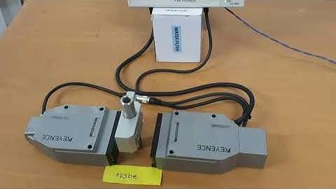 Keyence LS-series High-speed, High-accuracy Digital Micrometer LS-7601 + LS7030M S/N: 2231038