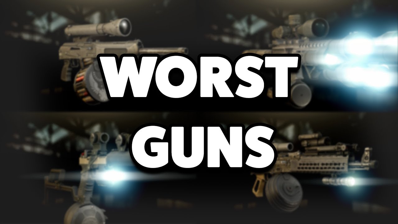 The World's Worst Guns in Escape From Tarkov YouTube