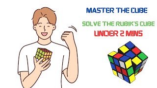 How To Solve a Rubik's Cube Under 2 mins