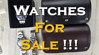 Watch Sales Video - Seven Watches For SALE