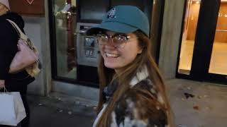Walking through Marketplace, downtown Knoxville, TN - Nov 26, 2021