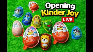Opening Joy Eggs | Kinder Joy | Cute Suprise Toy Reveal 😍 | ASMR Video