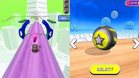 🔴🟡Going Balls Vs Reverse Video Gameplay SpeedRun Max Level 2603