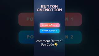 Master This Neon Power Button Animation! | HTML & CSS Tutorial#viral #like #subscribe #funny #shorts