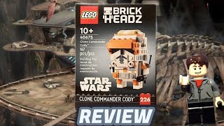 lego star wars brickheadz 40675 Clone Commander Cody review