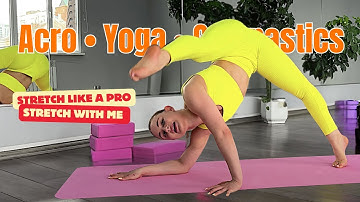 Middle Split to Elbow Stand in 2 Minutes | Advanced Acro Flexibility Flow