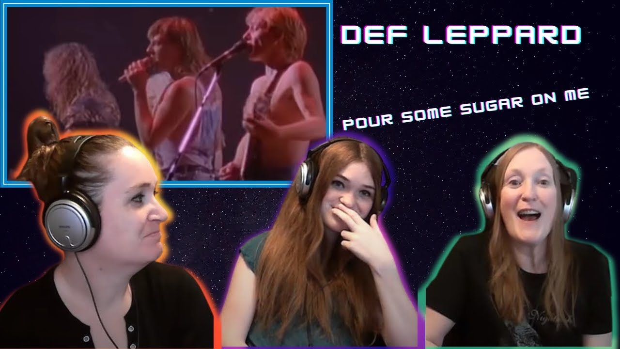 First Time Seeing | 3 Generation Reaction | Def Leppard | Pour Some Sugar On Me