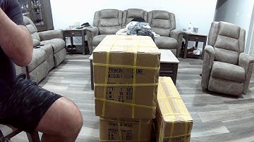 Unboxing and setup of Tourna 700-ES