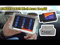 ELM327 OBD2 Wifi Cihazı ve Car Scanner Uygulaması ile Araç Bilgilerini Okuma