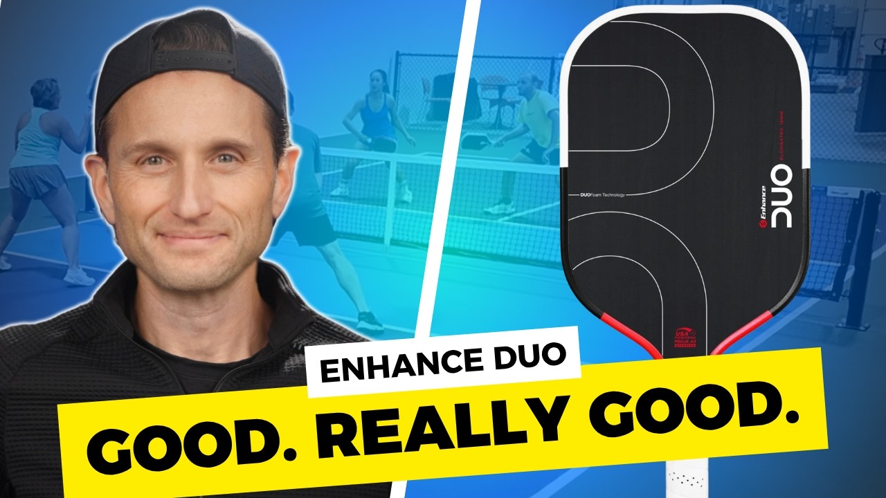 Enhance Pickleball DUO Paddle Review ā Worth $150? | Foam Core | Detailed Analysis