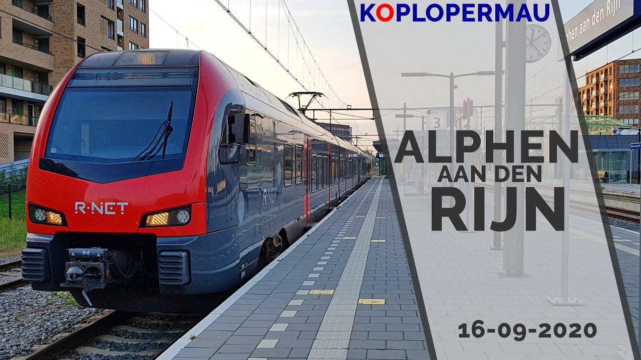 Treinen op station Alphen aan den Rijn - 16 september 2020 - YouTube