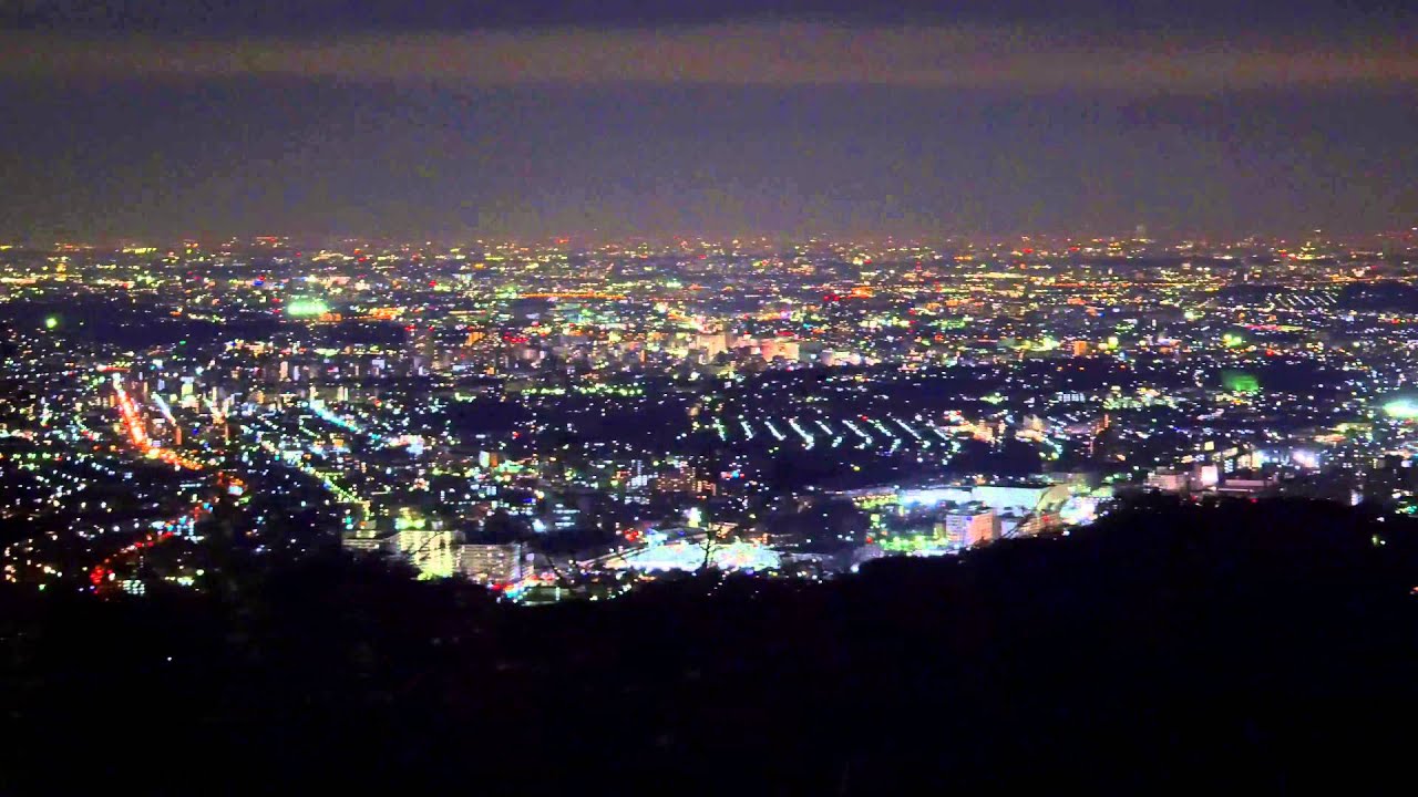 4k 東京の夜景 高尾山15年12月22日 Youtube