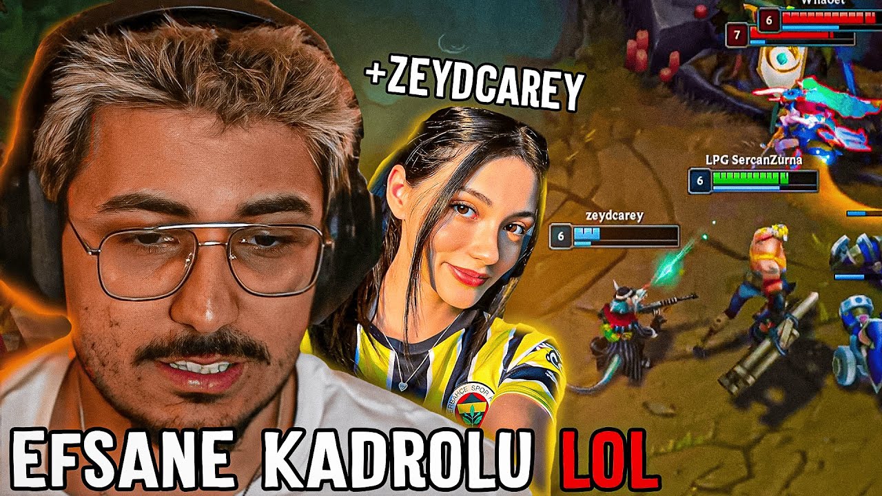 ZEYDCAREY İLE BOT LANEDEN ADAM GEÇİRTMEDİK | LEAGUE OF LEGENDS