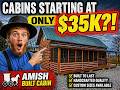 ONLY $175K FOR THIS CABIN?!? BIG BERTHA 3.0 AMISH BUILT MODULAR CABIN, 3 BED 2 BATH, OVER 1000 SQ FT