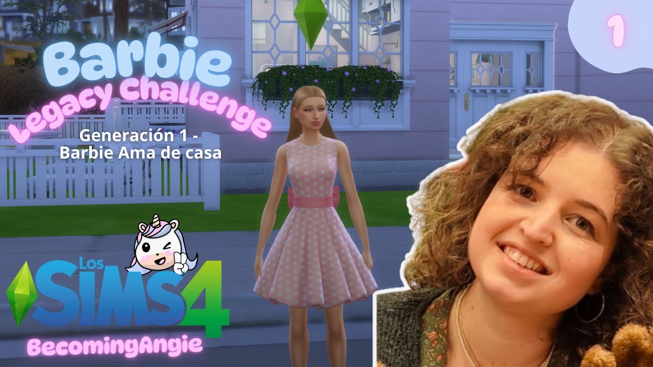 🌟NUEVA SERIE 🌟- Barbie Legacy Challenge - Gen 1 - Barbie ama de casa - 1 - Los Sims 4 Gameplay