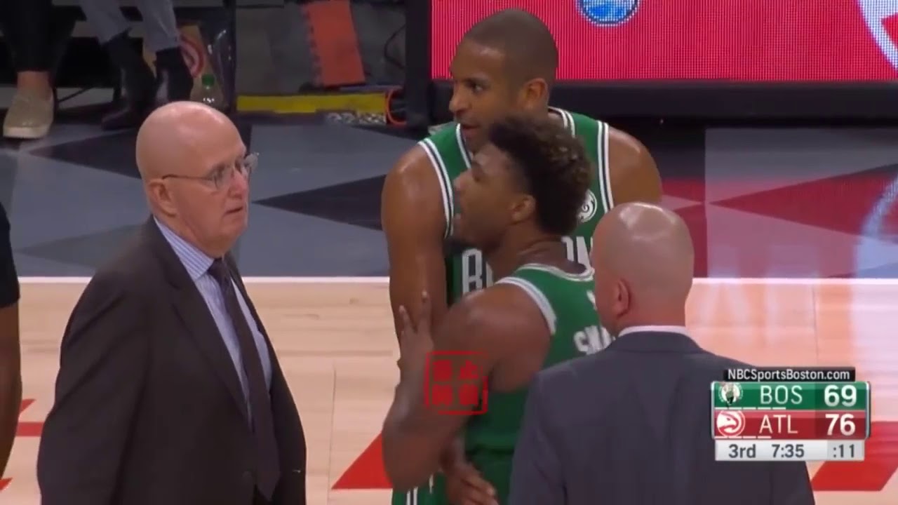 Marcus Smart Fights DeAndre' Bembry Punches Throwing