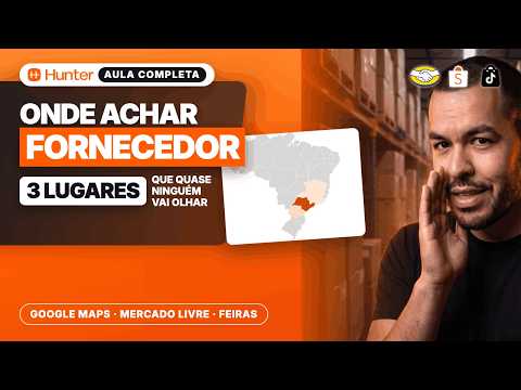 Onde encontrar FORNECEDOR pra vender no MERCADO LIVRE