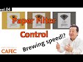 Tidbits for delicious coffee by cafec ceo vol4paper filter control the brewing speed