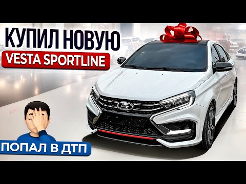 Видео: КУПИЛ ПЕРВУЮ ВЕСТУ SPORTLINE 2023. ПОПАЛ В ДТП. МЕЧТЫ СБЫВАЮТСЯ