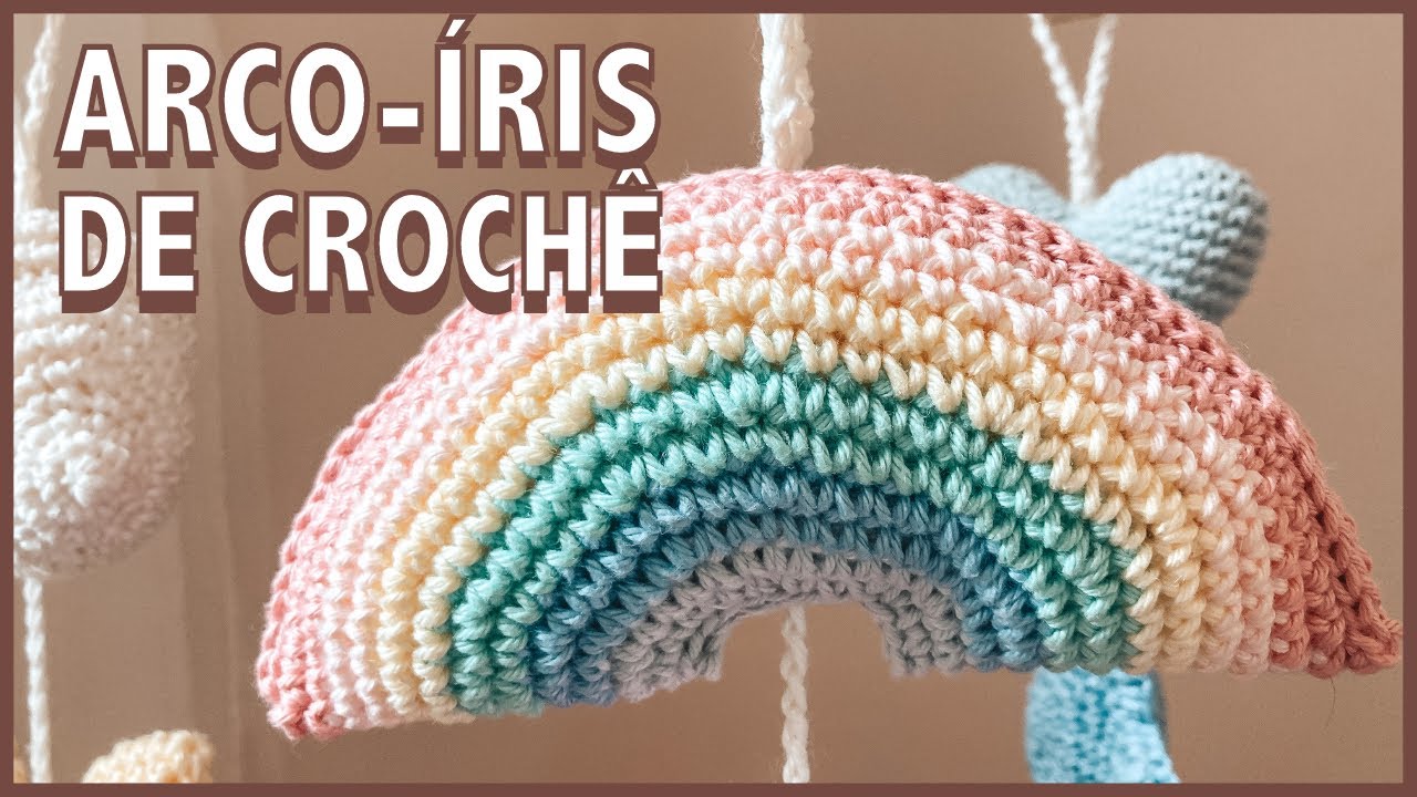 Arco-Iris de Crochê