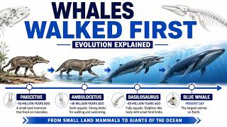 How Did Whales Evolve? The Fossil Story from Pakicetus to Blue Whales