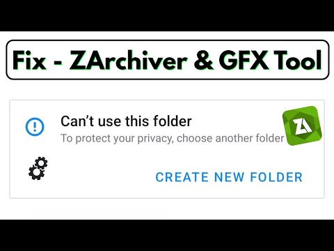 Cant use this folder to protect your privacy zarchiver ✔ FIX cant use this folder problem @Teconz