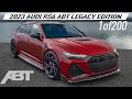 World premiere 2023 audi rs6 legacy edition abt 760hp 1of200  a new kit from abt  in detail