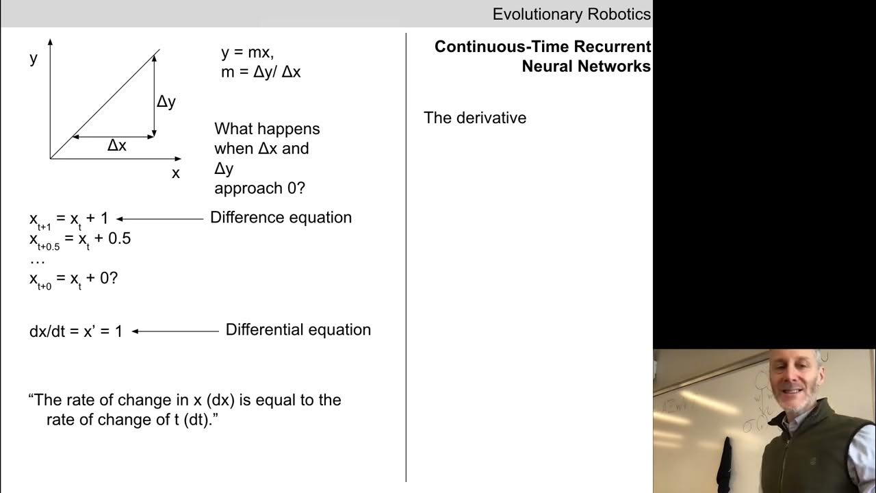 Evolutionary robotics course lecture 10 continuous time recurrent
