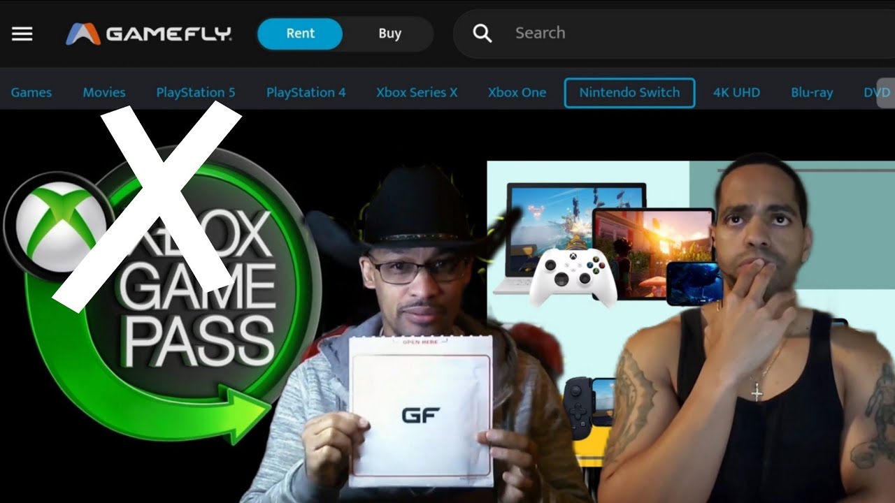 GameFly is the only thing that makes console gaming make sense Not Game Pass!