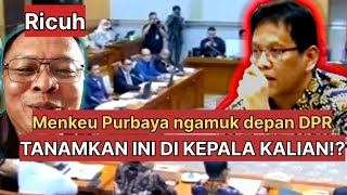 Chaos! Finance Minister Purbaya is furious at the House of Representatives. DRAW THIS IN YOUR HEA...