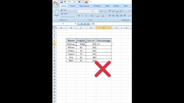Percentage Rate #excel #shortsvideo #shorts
