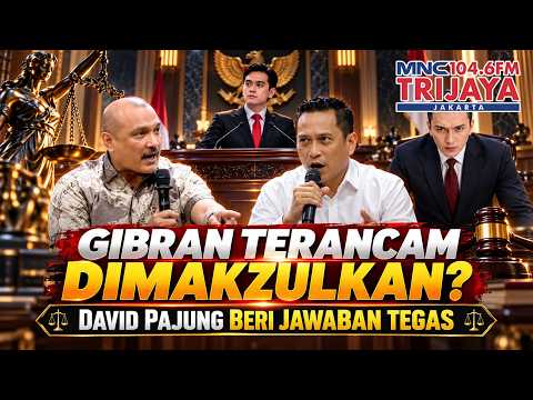 HEATED DEBATE! David Pajung: No Grounds to Impeach Gibran | Trijaya